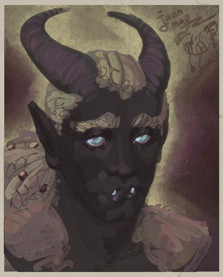 Painterly portraits example