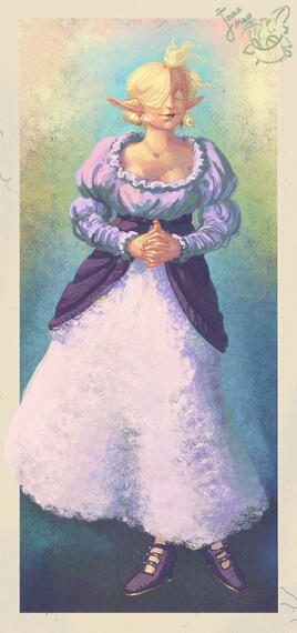 Painterly portraits example