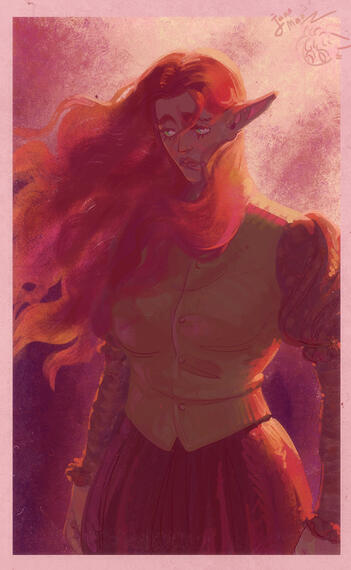 Painterly portraits example